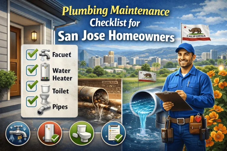 Plumbing Maintenance Checklist for  San  Jose Homeowners