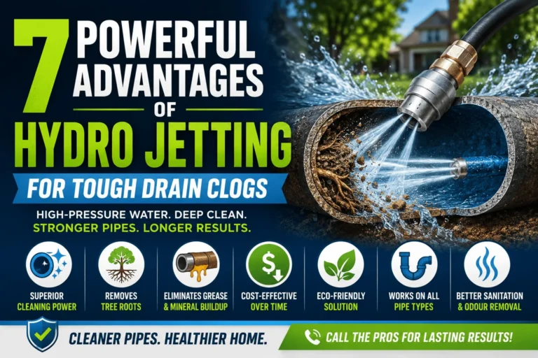 7 Powerful Advantages of Hydro Jetting for Tough Drain Clogs